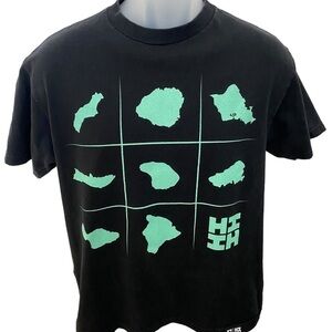 Hawaii’s FINEST Hawaiian Islands Tee Shirt Men M Medium